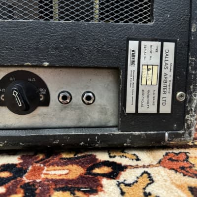Vintage 1970s Sound City 120 L120 MKIV Mark 4 *Crossover* Lead Amplifier Head image 8
