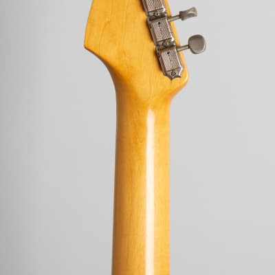 Fender  Stratocaster Solid Body Electric Guitar (1963), ser. #L20428, blonde tolex hard shell case. image 6