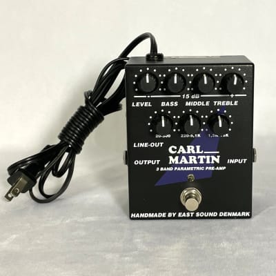 Reverb.com listing, price, conditions, and images for carl-martin-3-band-parametric-pre-amp