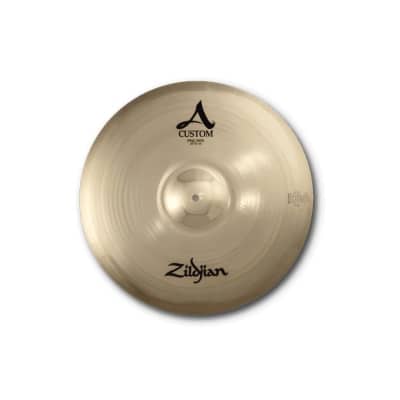 Zildjian 20 Inch A Custom Ping Ride Cymbal A20522  642388107218 image 2