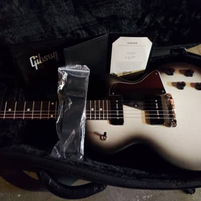 Gibson Demo Shop Les Paul Special Tribute P-90, Custom Satin Black-n-White image 14