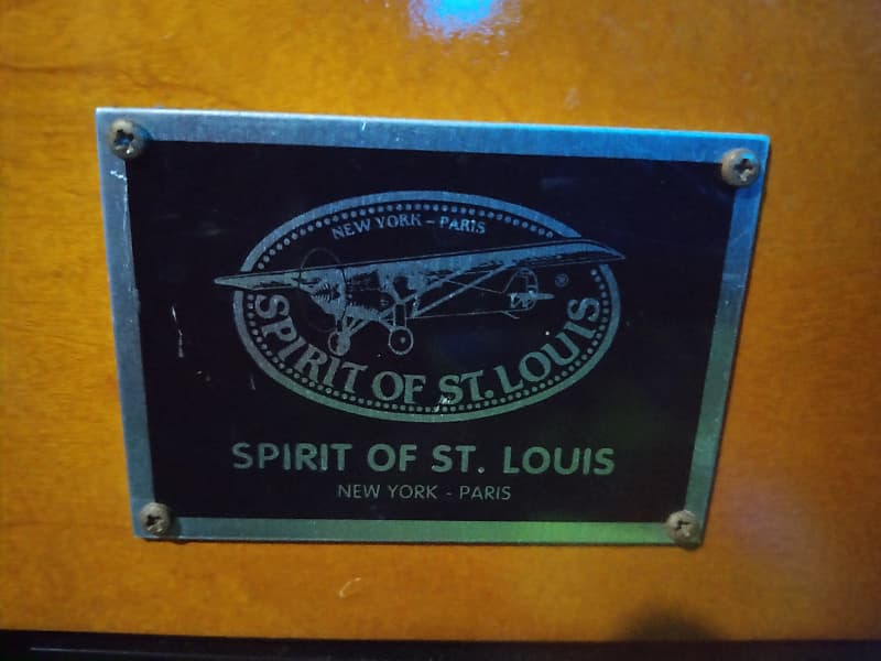 Spirit of St Louis Charles Lindbergh Ryan NX-211 1985 CD/Cassette/AM FM  radio like new still has original tags on it from 1985