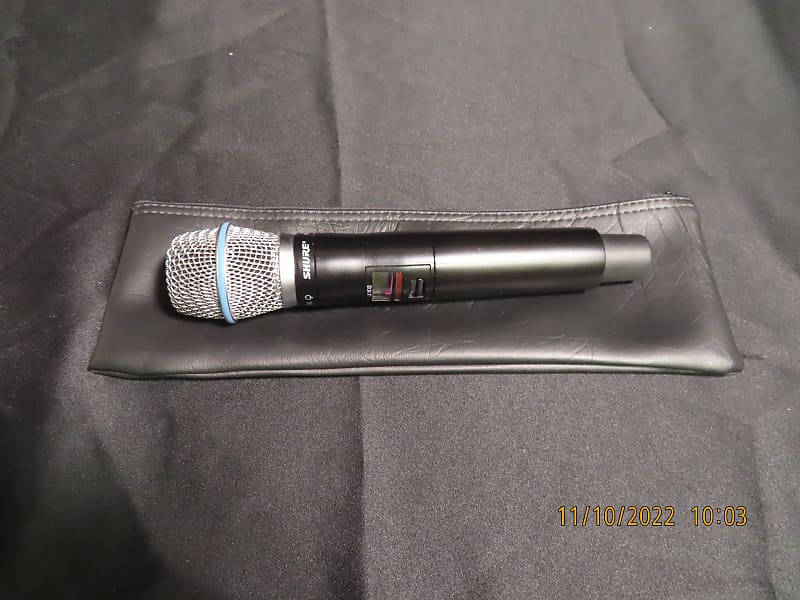 Shure ULXD2 Wireless Microphone 2010's Black, Beta 87A Head, G50