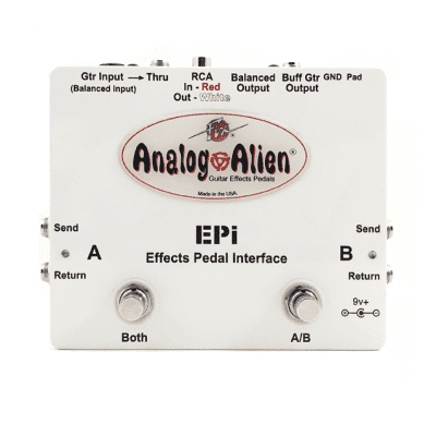Analog Alien EPi (Effects Pedal Interface) 2022 white for sale