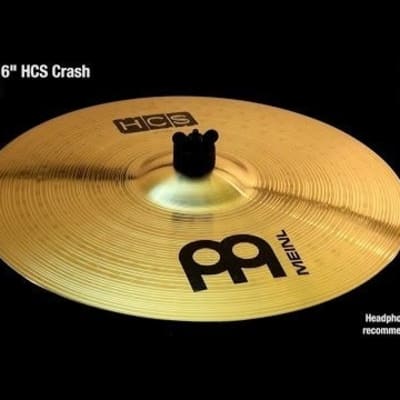 Meinl Cymbals HCS Ultimate Cymbal Pack with Free 16-Inch Trash Crash (Used/Mint)(New) image 5