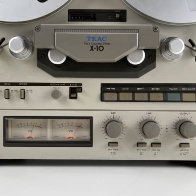TEAC X-10 1/4 2-Track Reel to Reel Tape Recorder