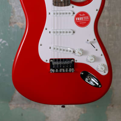 Mint Squier Sonic Stratocaster HT Electric Guitar - Torino Red image 2