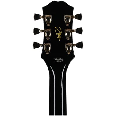Epiphone Matt Heafy Les Paul Custom Origins Electric Guitar (with Case), Ebony image 8