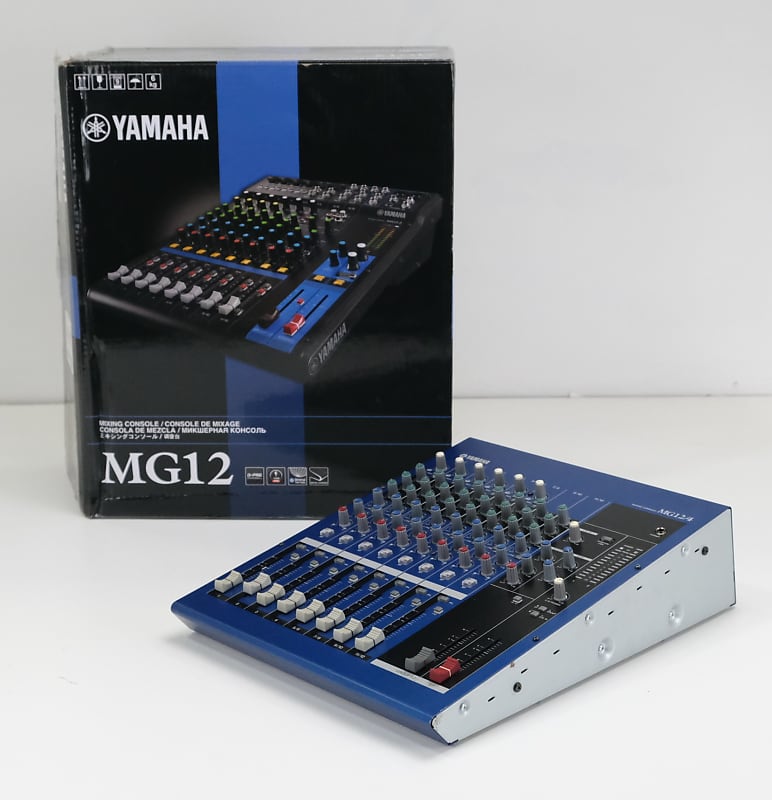 Yamaha MG12/4 - 8 channel Mixer in box | Reverb