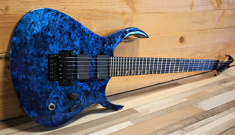 Ormsby RC-One 6 String Rusty Cooley Sig. Blue Marblizer