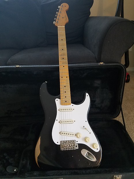Fender road worn 50s stratocaster black best sale