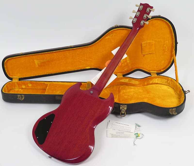 Gibson Les Paul (SG) Standard with Ebony Block Vibrola 1962 - 1963 image 2