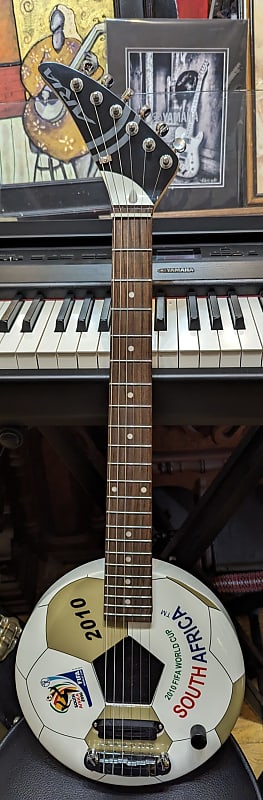 Aria FIFA 2010 World Cup Soccer Ball Electric Guitar | Reverb