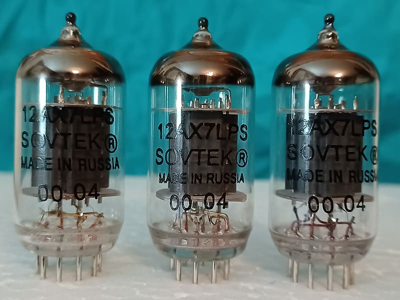 Sovtek 12AX7LPS Vacuum Tube, 3-Pack (Lightly Used)