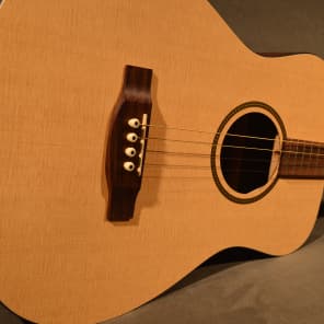 Mint Martin X Series LXM Tenor Little Martin 4 String Acoustic Guitar Gig Bag Reverb