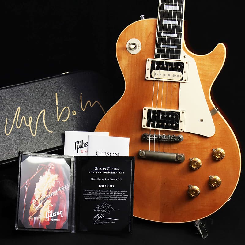 Gibson Marc Bolan Les paul VOS リフィニッシュ Gibson Marc Bolan Les Paul VOS | Ade Phazy's Guitar Blog