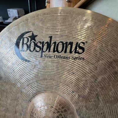 Bosphorus 22" New Orleans Thin Ride Cymbal (2384g) VIDEO Demo image 2