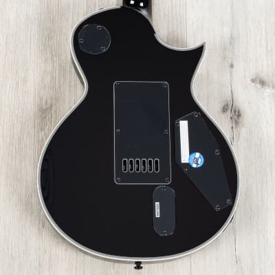 ESP LTD Eclipse EC-1000T CTM Evertune Left-Handed Guitar, Fishman Fluence Pickups, Black image 7
