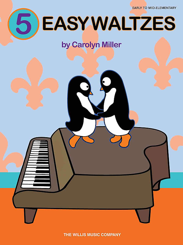 5 Easy Waltzes Partitions Piano Carolyn Miller Reverb 