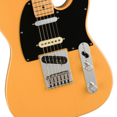 Fender Player Plus Nashville Telecaster Electric Guitar Maple Fingerboard, Butterscotch Blonde image 3