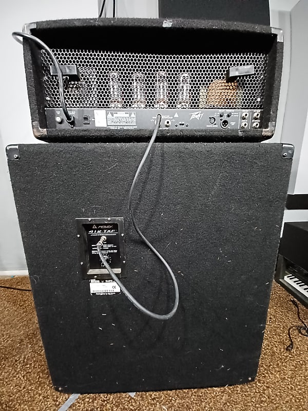 Peavey Classic 400 Bass head with 4x12 TXF Cab | Reverb Peavey Classic 400 Bass head with 4x12 TXF Cab | Reverb