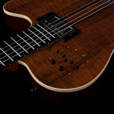 Godin A6 Extreme Ultra Koa HG Electric Acoustic Guitar image 4