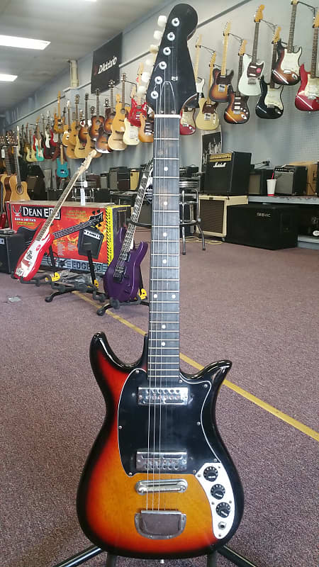 Teisco エレキギター サンバースト Teisco エレキギター サンバースト