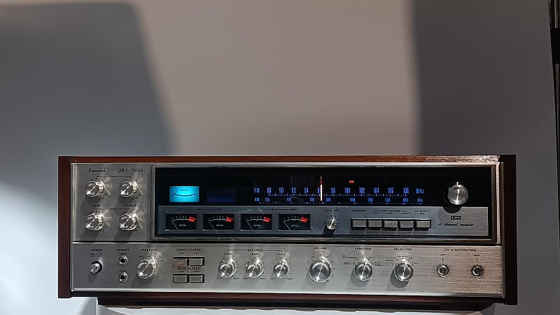EXCELLENT SANSUI QRX-7500A QUADRO RECEIVER– 1-YEAR WARRANTY  			