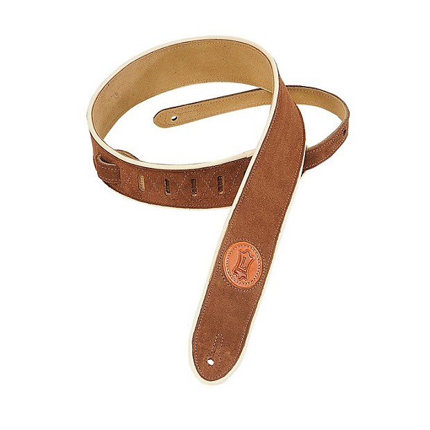 Levy s MSS3 2CP BRN Suede Guitar Strap Free Shipping Reverb Brazil