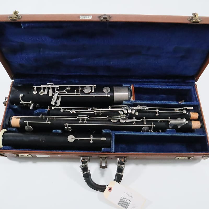 Fox Model IV Professional Bassoon with High D Key SN 12943 Reverb