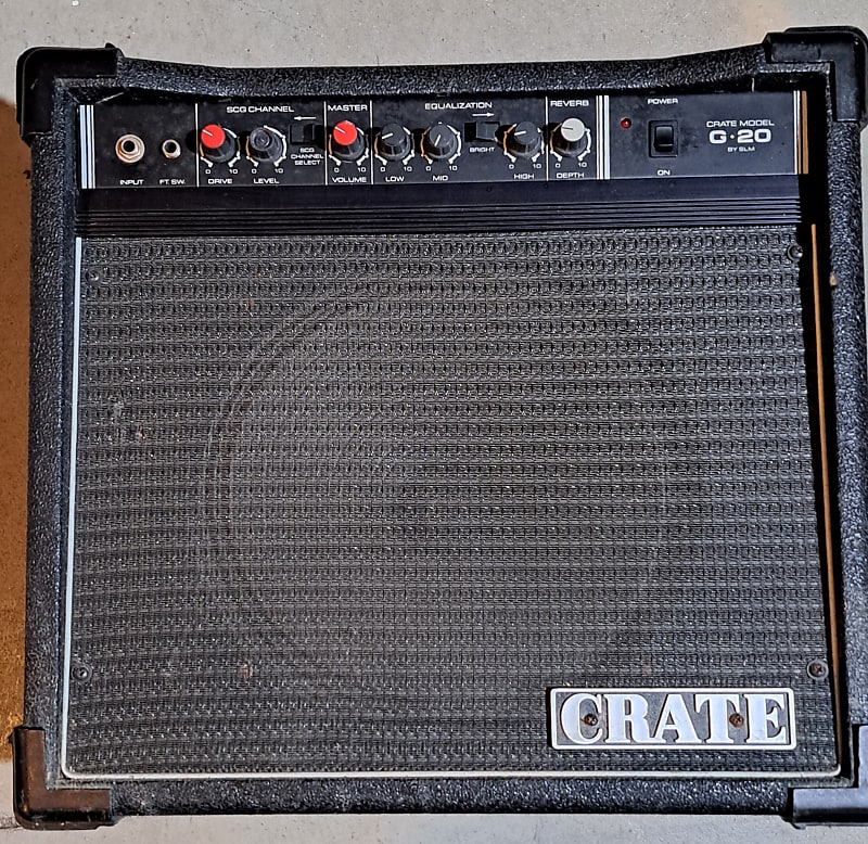 Crate G20 1980s - Black-MAKE A REASONABLE OFFER | Reverb
