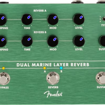 ギター Fender Marine Layer Reverb Fender Marine Layer Reverb Pedal | Sweetwater