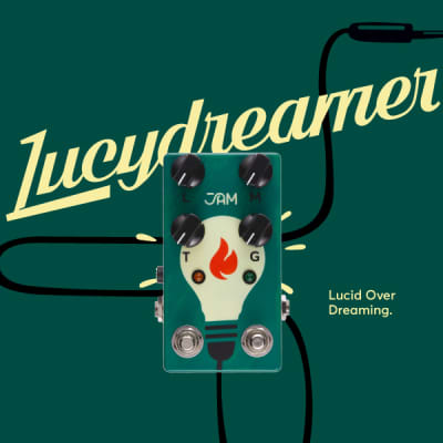 JAM Pedals Lucydreamer Overdrive Dry-Wet Mix and High Gain Stage Effects Pedal image 5