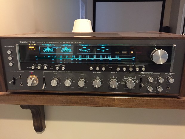 Kenwood KR-9000GX Receiver (European Kenwood 9GX) - 80 watts per