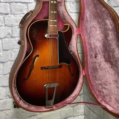 1953 Gibson L-4C w/ OHSC & DeArmond Pickup image 2