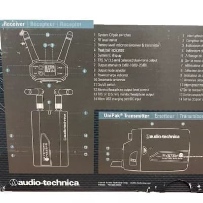 Audio-Technica ATW-1701/L System 10 Wireless Camera Mount Microphone System image 3