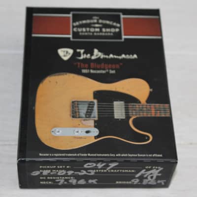 Seymour Duncan Custom Shop Joe Bonamassa Bludgeon Nocaster | Reverb