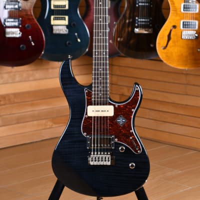 Yamaha Pacifica 611VFM Translucent Black | Reverb