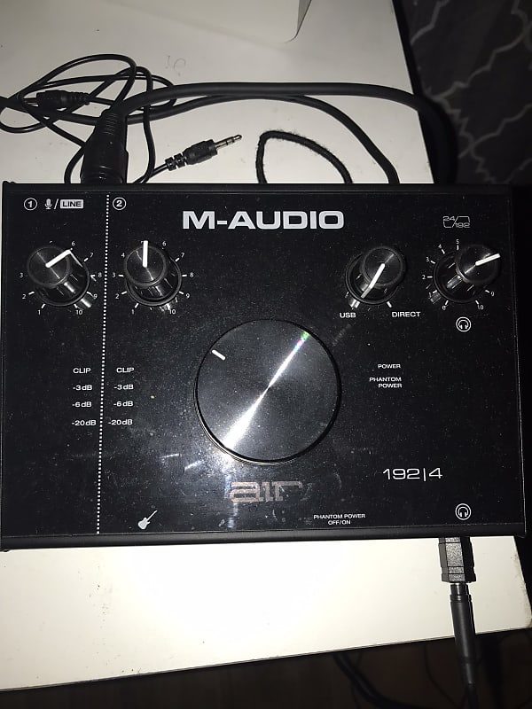 M-Audio AIR 192|4 USB Audio Interface 2019 - 2020 - Black | Reverb