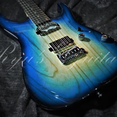 T's Guitars DST24 Custom 2019 Trans Blue Burst image 1