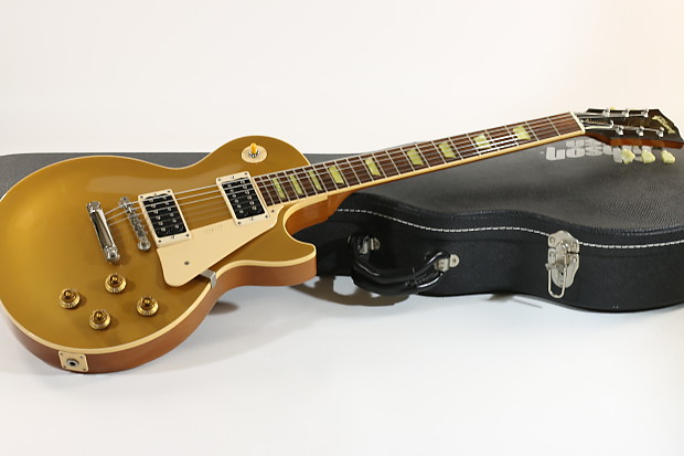 2003 Gibson Les Paul Classic 1960 Reissue Goldtop! All Original in Original  case with Paperwork!