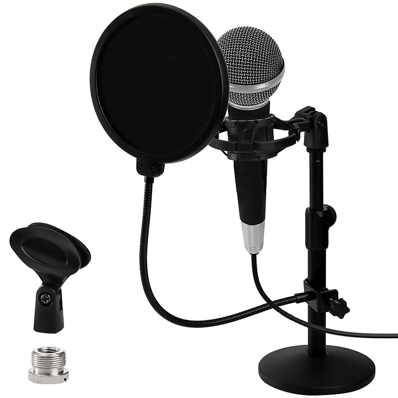 Studio Microphone 2024 with Stands+Microphone filter