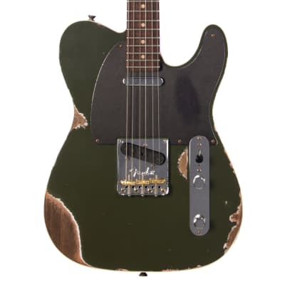 Fender Custom Shop MVP Telecaster Heavy Relic - Antique Olive Drab w/Rosewood Fingerboard - Dealer Select Master Vintage Player Series Electric Guitar - NEW! image 1