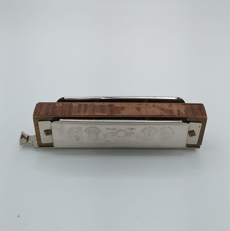 M. Hohner The Chromonica Chromatic Harmonica with Case Reverb