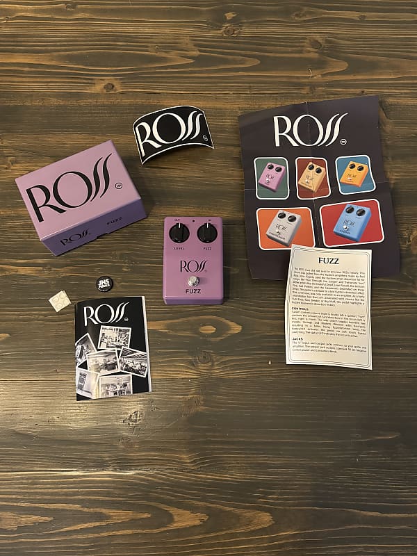 ROSS JHS Fuzz エフェクター 伝説の ROSS ( ロス )のペダルがJHS Pedalsで復刻！！ | エレキギター