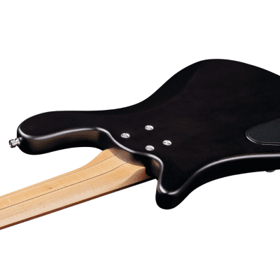 Warwick RockBass Streamer Standard 5 String Bass Guitar  - Nirvana Black Transparent Satin image 5