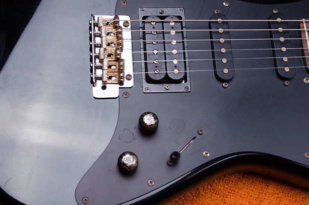 Tokai Super Edition SE40 Black. Vintage Japan Stratocaster