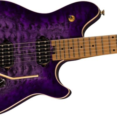 EVH - Wolfgang® Special QM - Baked Maple Fingerboard - Purple Burst image 3