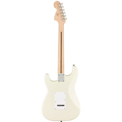 Squier AFFINITY STRAT OLYMPIC WHITE image 4