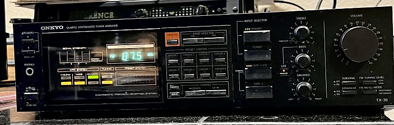 Vintage Onkyo TX-36 Quartz Synthesized Tuner Amplifier Receiver; Tested image 1